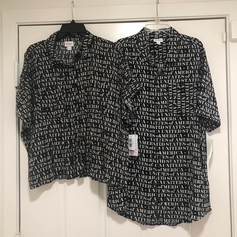 Lularoe American Dreams - Black Amy / Patrick - US